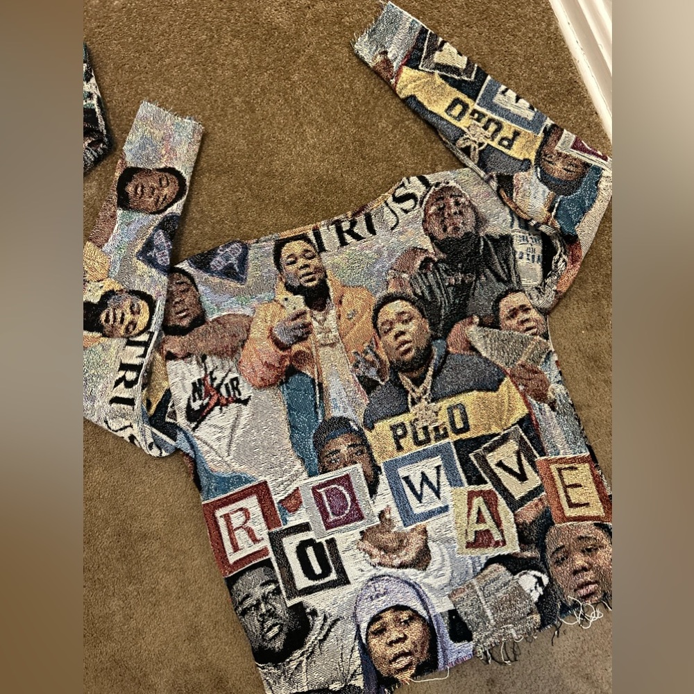 CUSTOM ROD WAVE CREW NECK